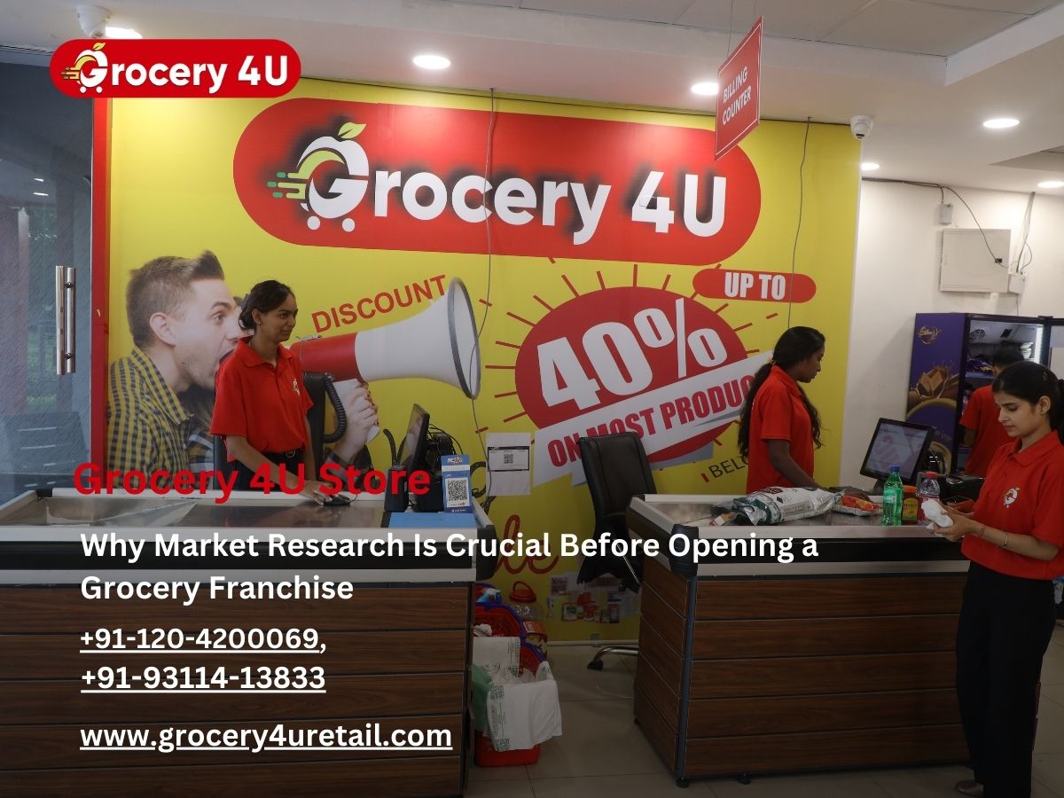 Why Market Research Is Crucial Before Opening a Grocery Franchise